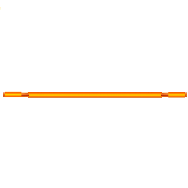 FLRY - Litze orange 0,75 mm² - 150mm - 500mm