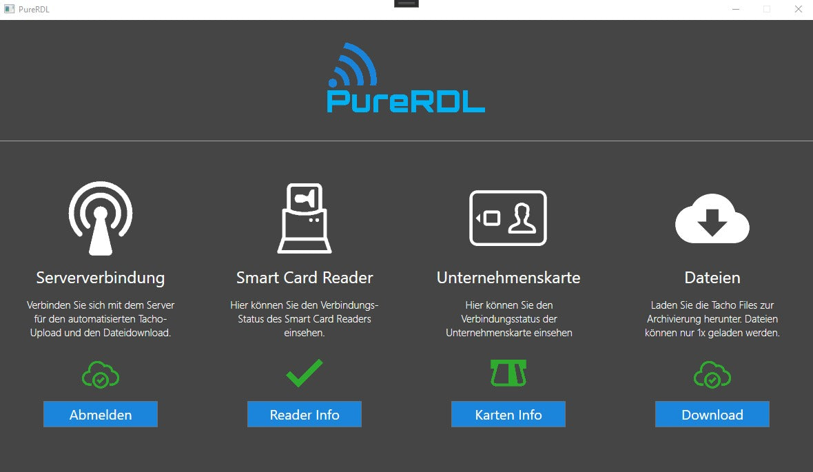 PureRDL Box Tacho Remote Download