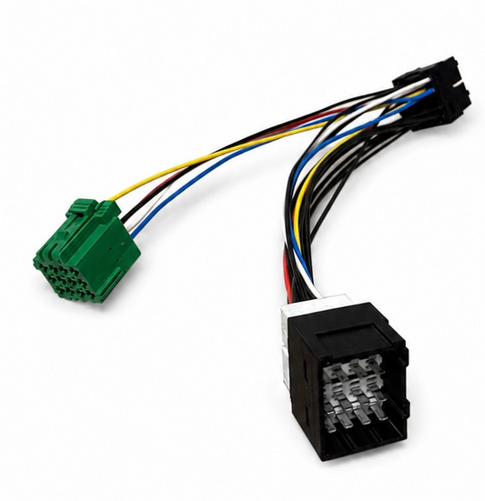 Abzweig‑Adapter Mercedes DTCO A+B auf TEST‑Kombi A+B Male & FMS Female 12‑polig